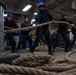 Sea and Anchor Detail aboard USS America (LHA 6)