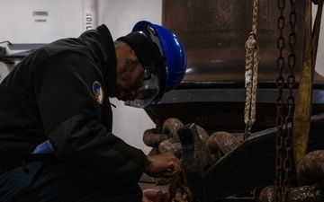 Sea and Anchor Detail aboard USS America (LHA 6)