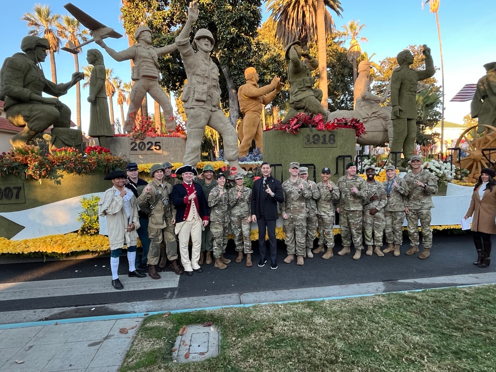 Deputy Under Secretary of the Army Attending the Tournament of Roses Parade