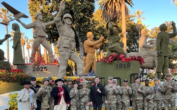 Deputy Under Secretary of the Army Attending the Tournament of Roses Parade