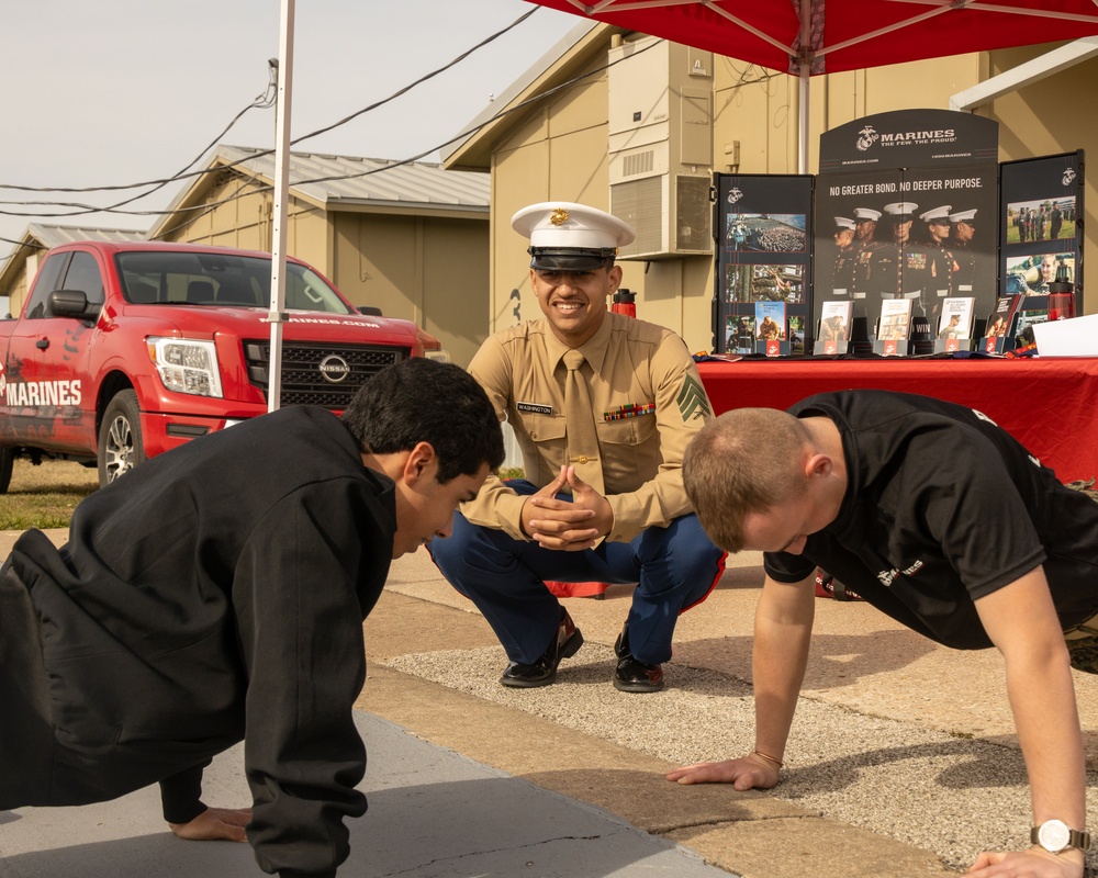 Sgt. Mack visits Stony Point High School