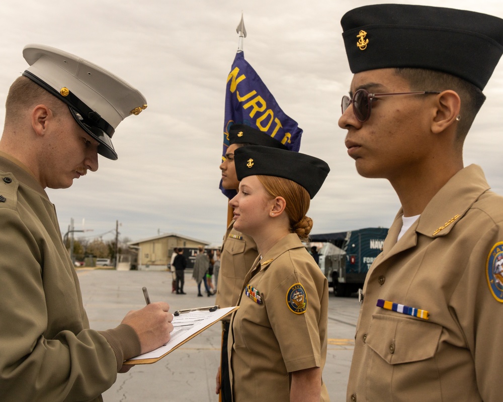 Sgt. Mack visits Stony Point High School