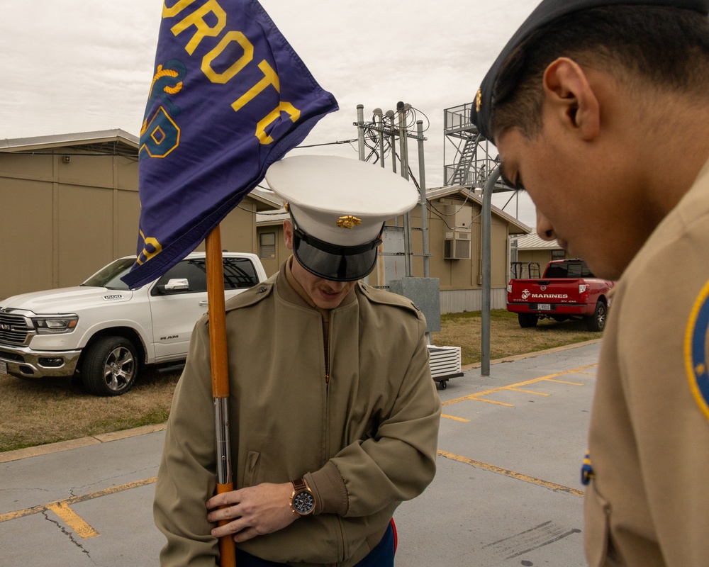 Sgt. Mack visits Stony Point High School