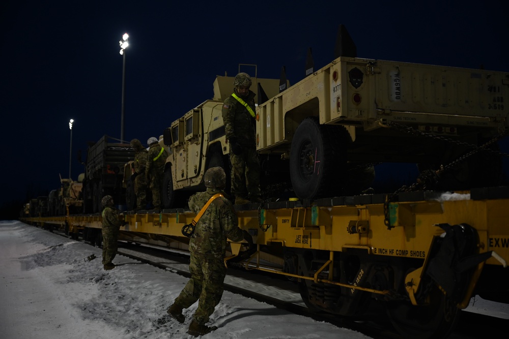 Joint Base Elmendorf-Richardson conducts railroad operations