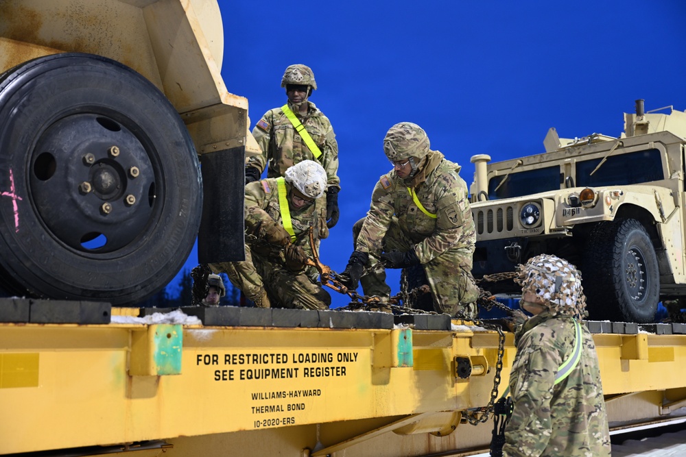 Joint Base Elmendorf-Richardson conducts railroad operations