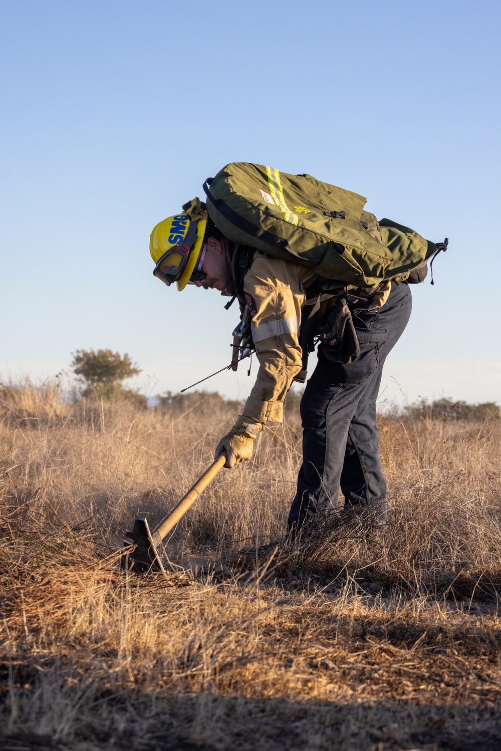 MCAS Miramar Flightline Brush Fire Extinguished