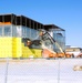 January 2025 barracks construction operations for East Barracks Project at Fort McCoy