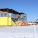 January 2025 barracks construction operations for East Barracks Project at Fort McCoy