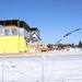 January 2025 barracks construction operations for East Barracks Project at Fort McCoy