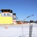 January 2025 barracks construction operations for East Barracks Project at Fort McCoy