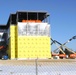 January 2025 barracks construction operations for East Barracks Project at Fort McCoy