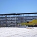 January 2025 barracks construction operations for East Barracks Project at Fort McCoy