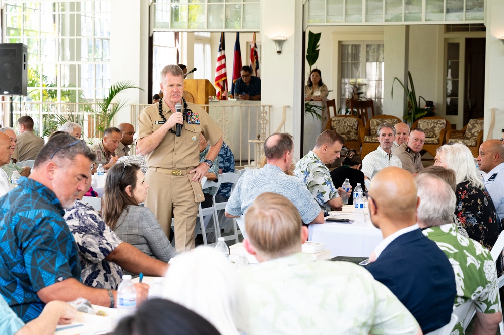 USINDOPACOM Commander delivers keynote to Hawaii Military Affairs Council