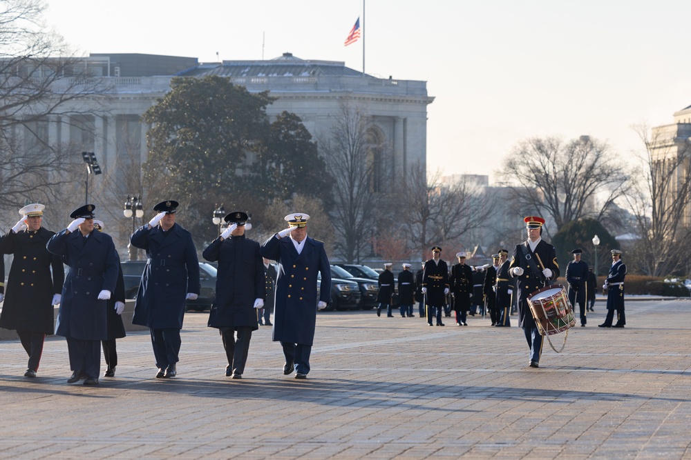 Rehearsal - 60th Presidential Inauguration