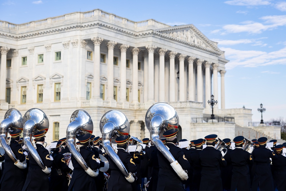 Rehearsal - 60th Presidential Inauguration
