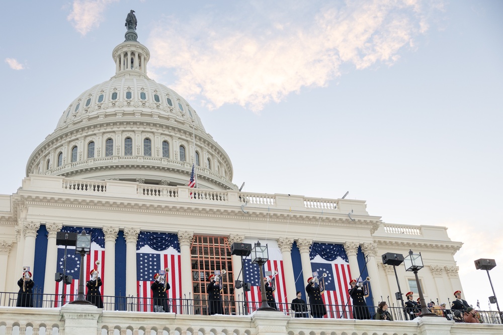 Rehearsal - 60th Presidential Inauguration