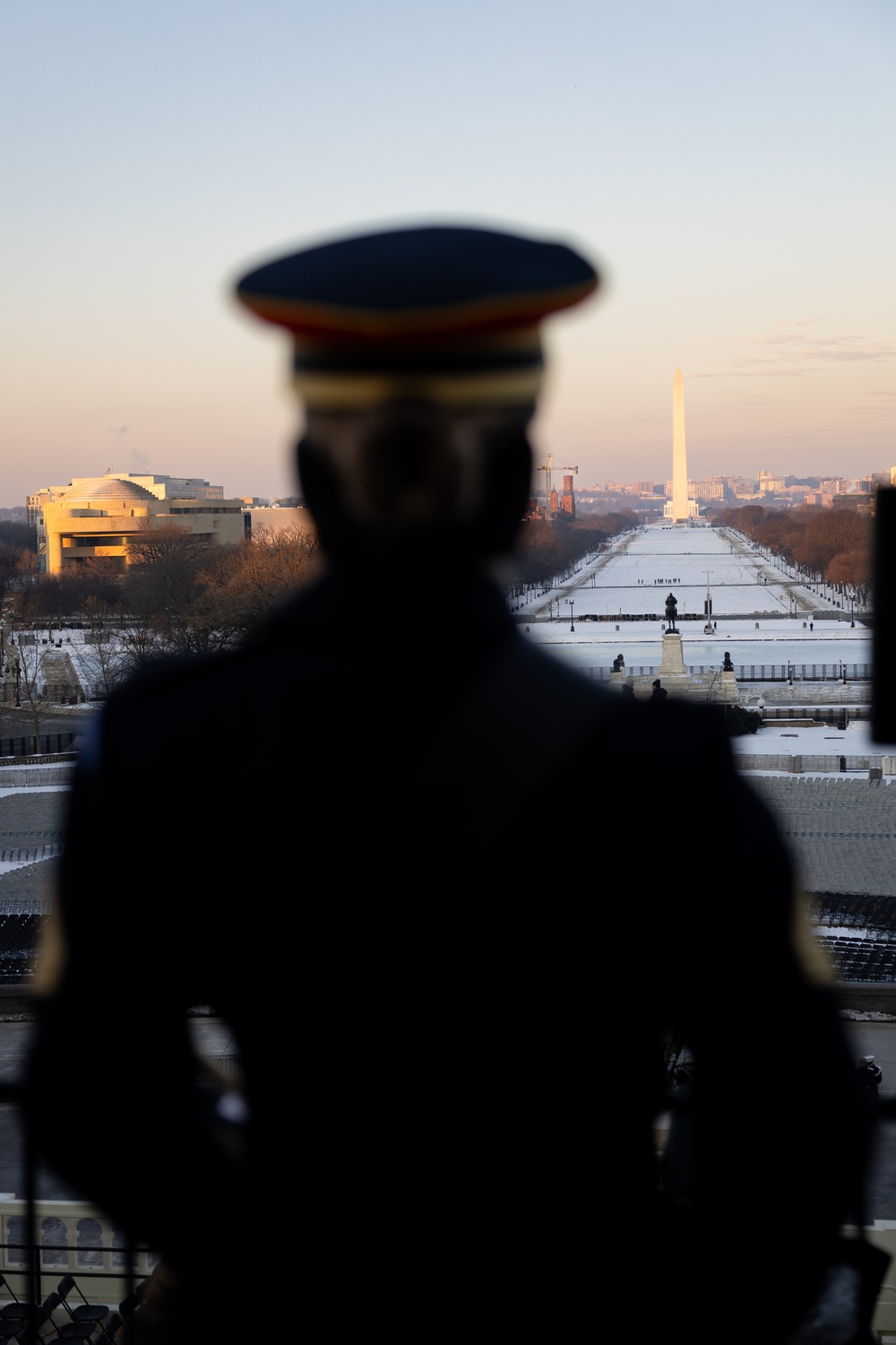 &quot;Pershing's Own&quot; Rehearses for Inauguration