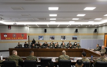 Republic of Korea Marine Corps Hosts Staff Talk 25-1 with MARFORK