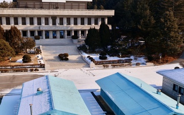 Snow in the Joint Security Area