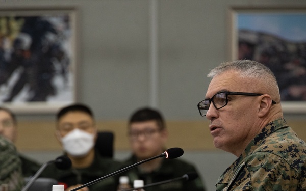 Republic of Korea Marine Corps Hosts Staff Talk 25-1 with MARFORK