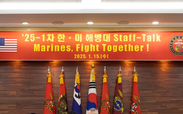 Republic of Korea Marine Corps Hosts Staff Talk 25-1 with MARFORK