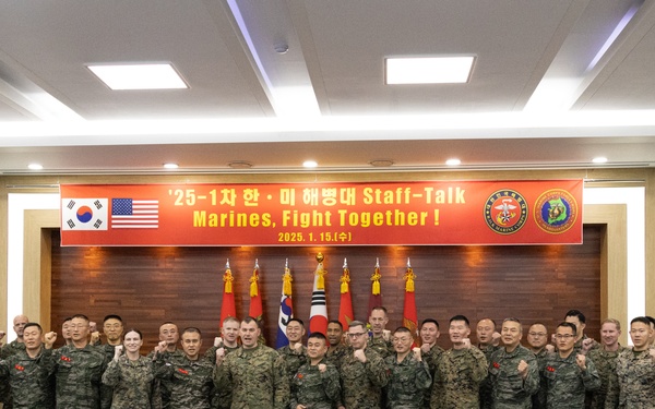Republic of Korea Marine Corps Hosts Staff Talk 25-1 with MARFORK