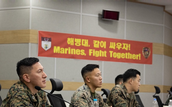 Republic of Korea Marine Corps Hosts Staff Talk 25-1 with MARFORK