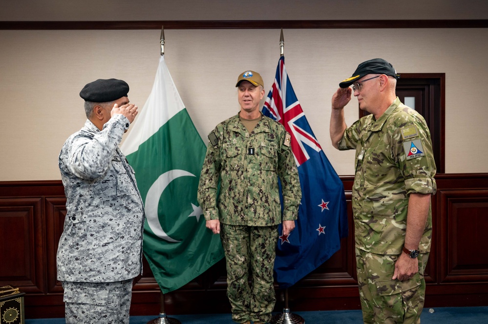 New Zealand Assumes Command of Combined Maritime Forces’ Combined Task Force 150