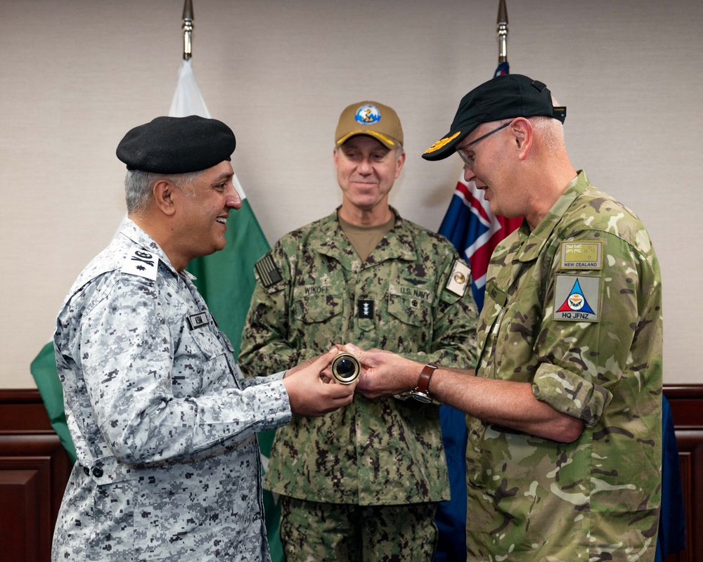 New Zealand Assumes Command of Combined Maritime Forces’ Combined Task Force 150