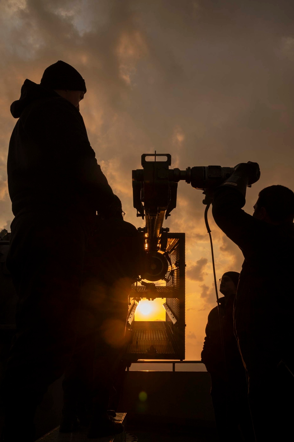 Missile Upload aboard USS America (LHA 6)