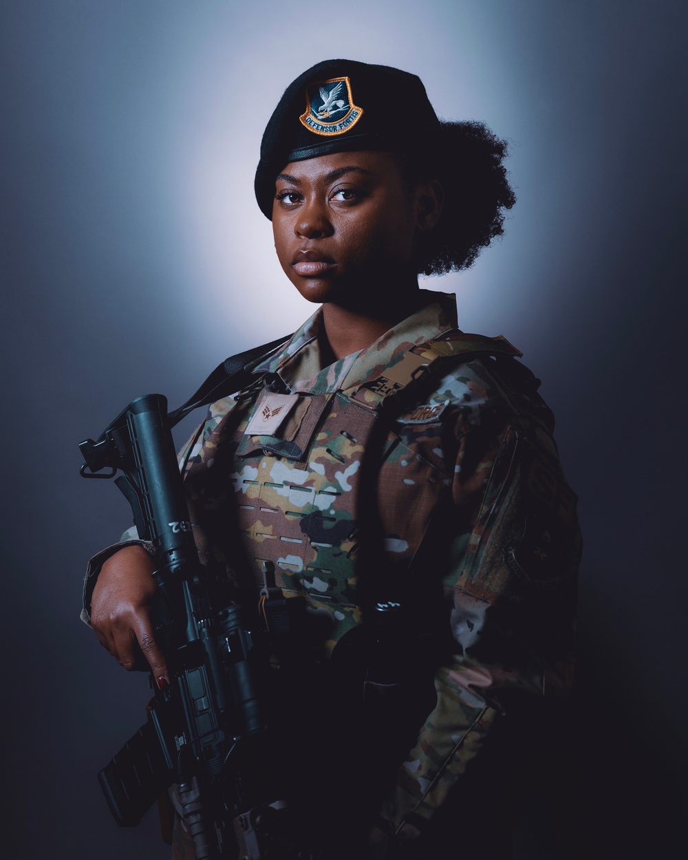 Security Forces Airman Portrait