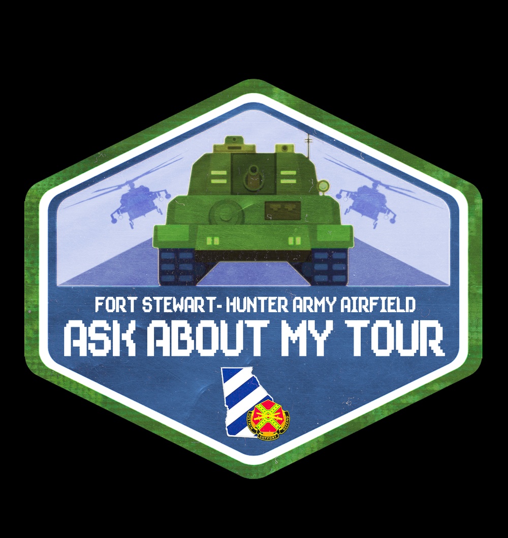 'Ask About My Tour' Sticker Graphic