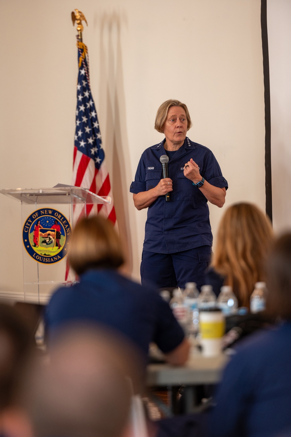 Coast Guard Commandant Visits New Orleans