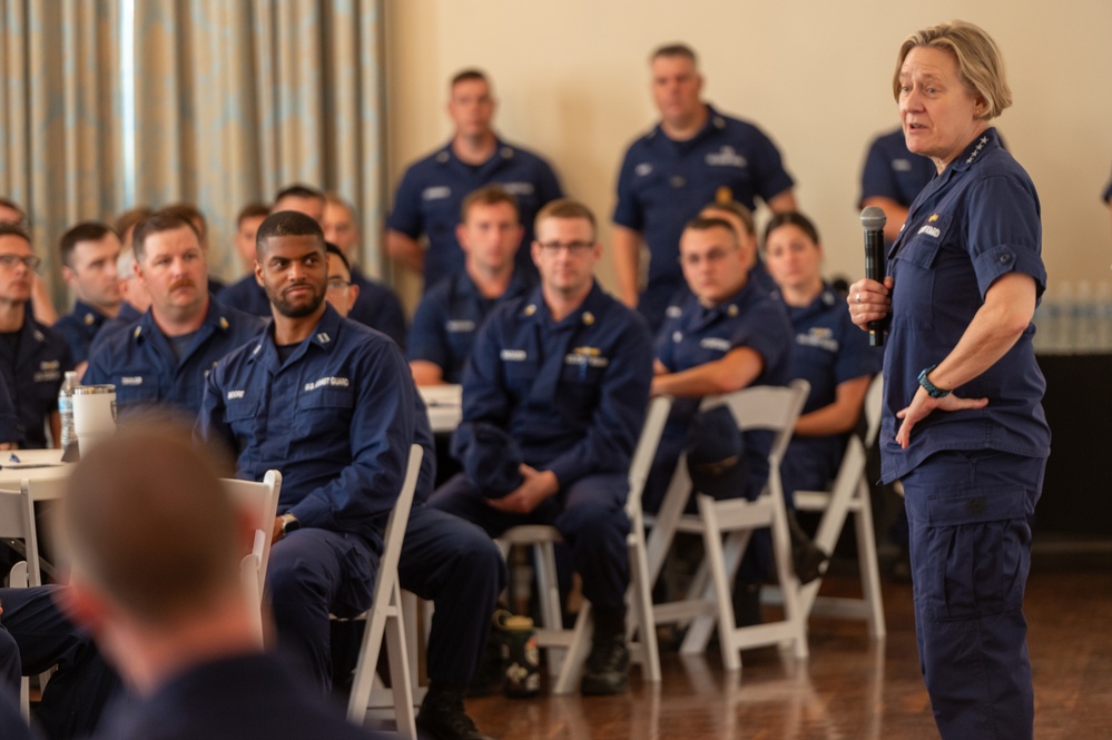 Coast Guard Commandant Visits New Orleans