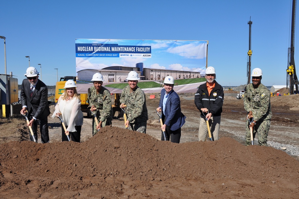 Groundbreaking Ceremony Launches Construction of Nuclear Regional Maintenance Facility at Kings Bay