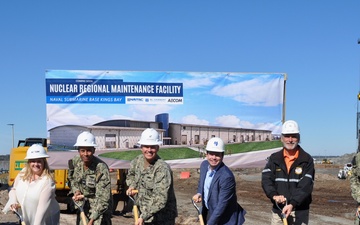 Groundbreaking Ceremony Launches Construction of Nuclear Regional Maintenance Facility at Kings Bay