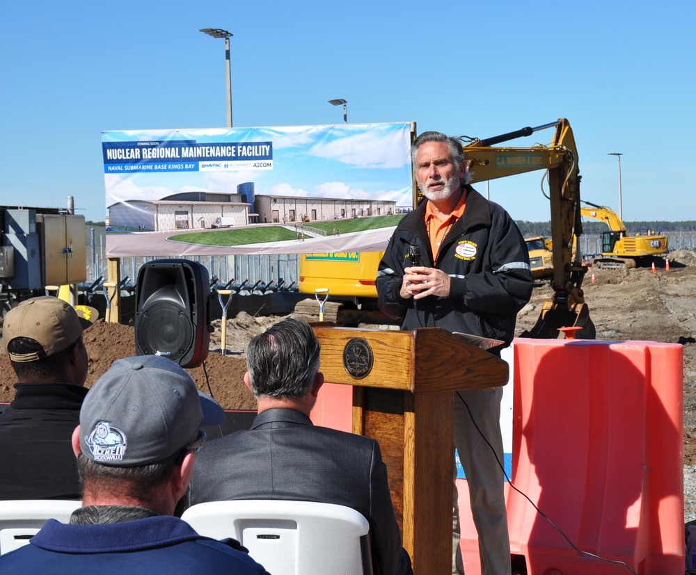 Groundbreaking Ceremony Launches Construction of Nuclear Regional Maintenance Facility at Kings Bay