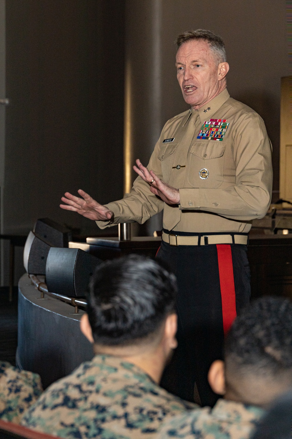 Marine Corps Recruiting Command Visit