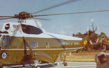 NWS Yorktown: Archived Station Photos-Circa 1981-Presidential Visit