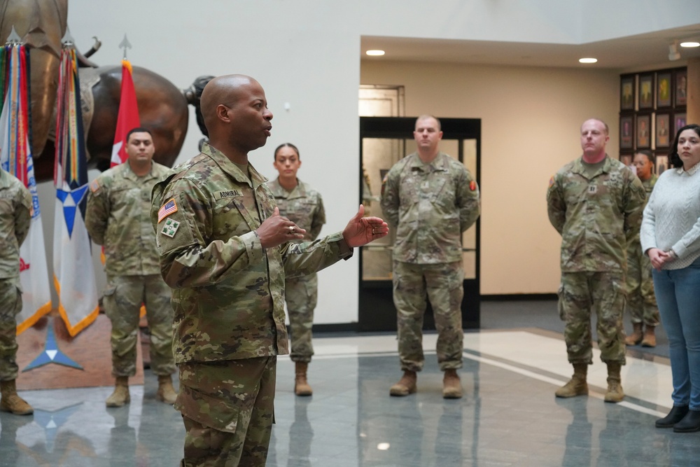 Mobilization Support Brigade Soldiers Receive III Armored Corps Awards