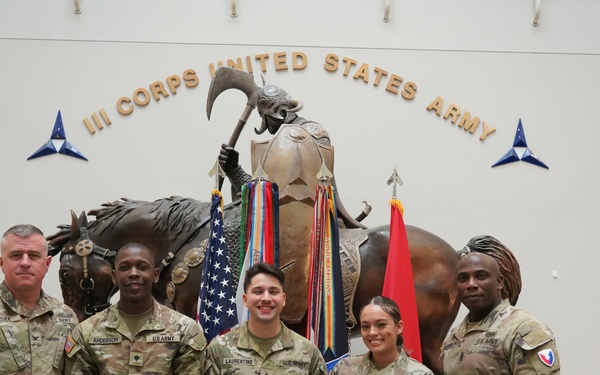 Mobilization Support Brigade Soldiers Receive III Armored Corps Awards