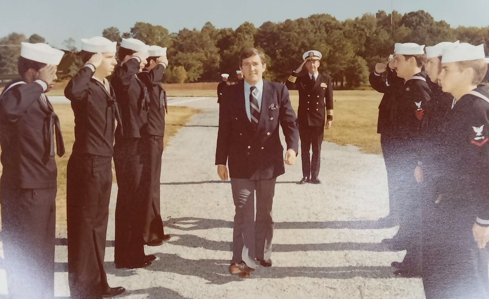 NWS Yorktown: Archived Station Photos-Circa 1981-Presidential Visit