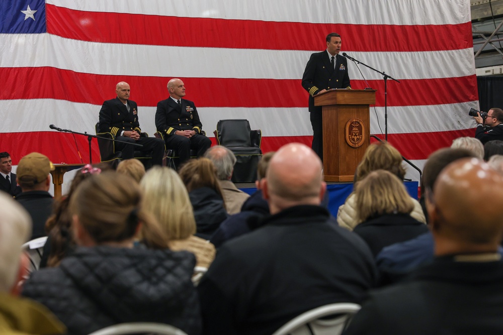 USS Wasp Change of Command