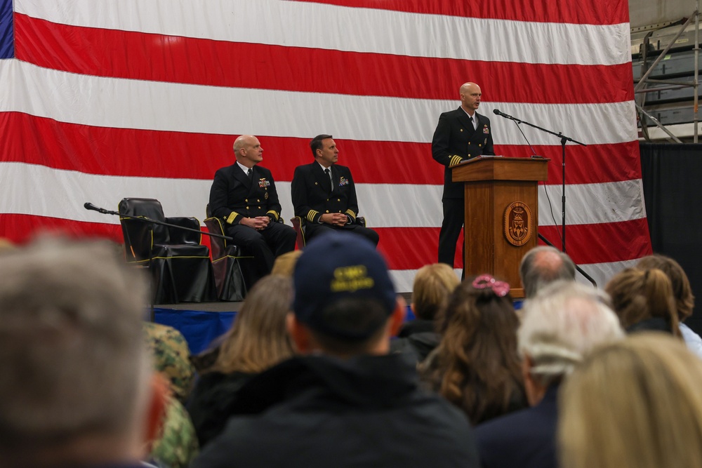 USS Wasp Change of Command