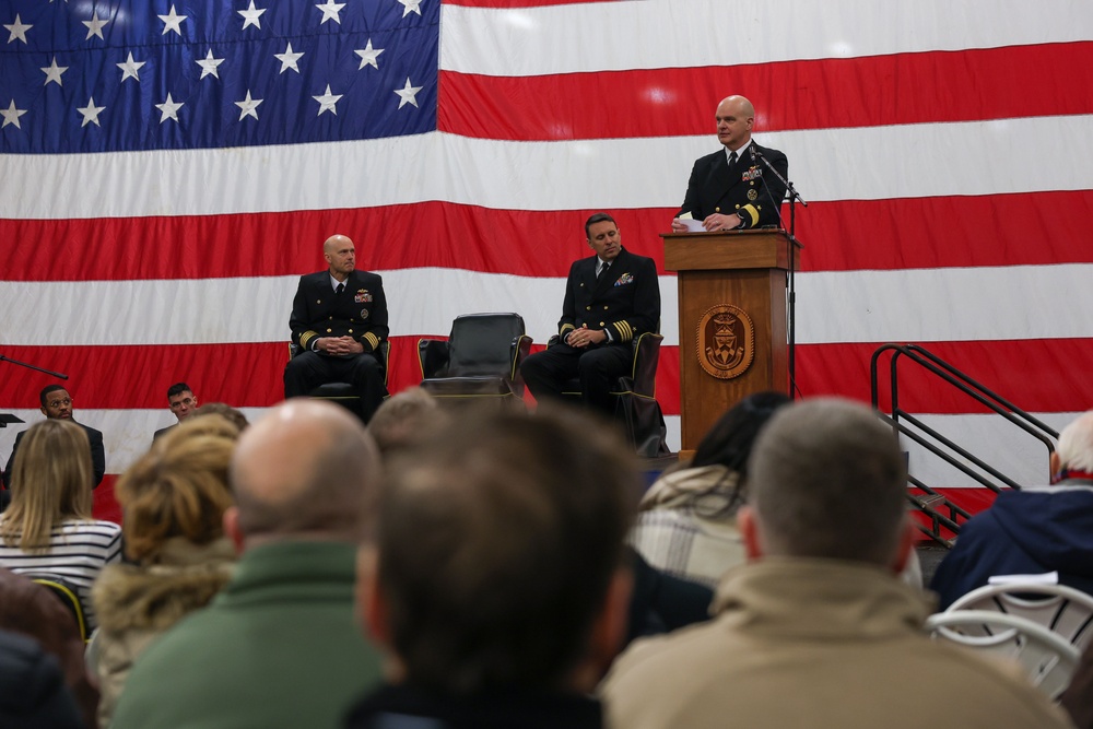 USS Wasp Change of Command