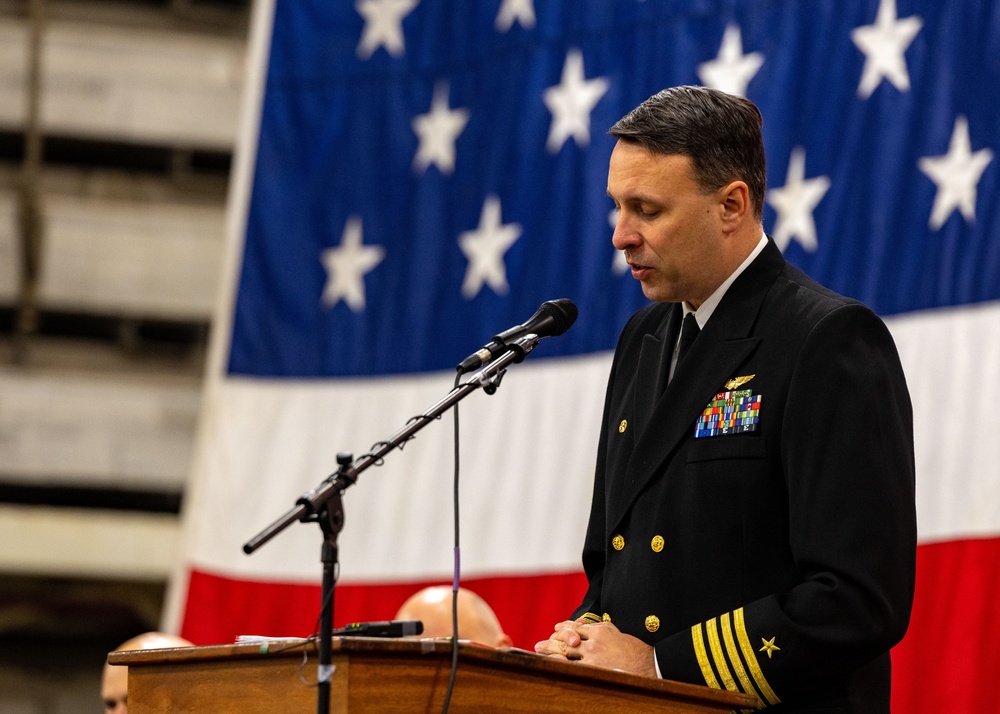 USS Wasp Change of Command