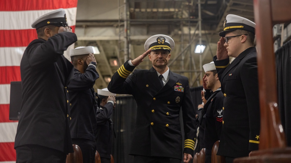 USS Wasp Change of Command