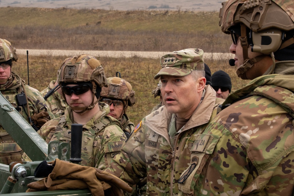 10th Mountain Division visited by Lt. Gen. Joseph Ryan during Combined Resolve 25-1