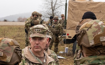 10th Mountain Division visited by Lt. Gen. Joseph Ryan during Combined Resolve 25-1