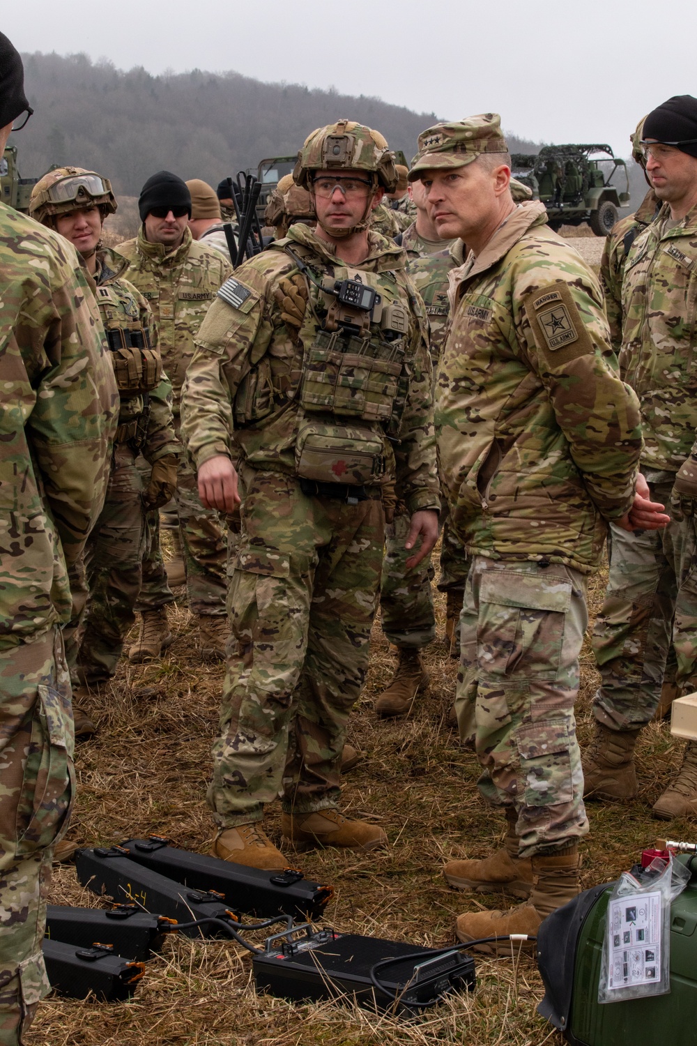 10th Mountain Division visited by Lt. Gen. Joseph Ryan during Combined Resolve 25-1